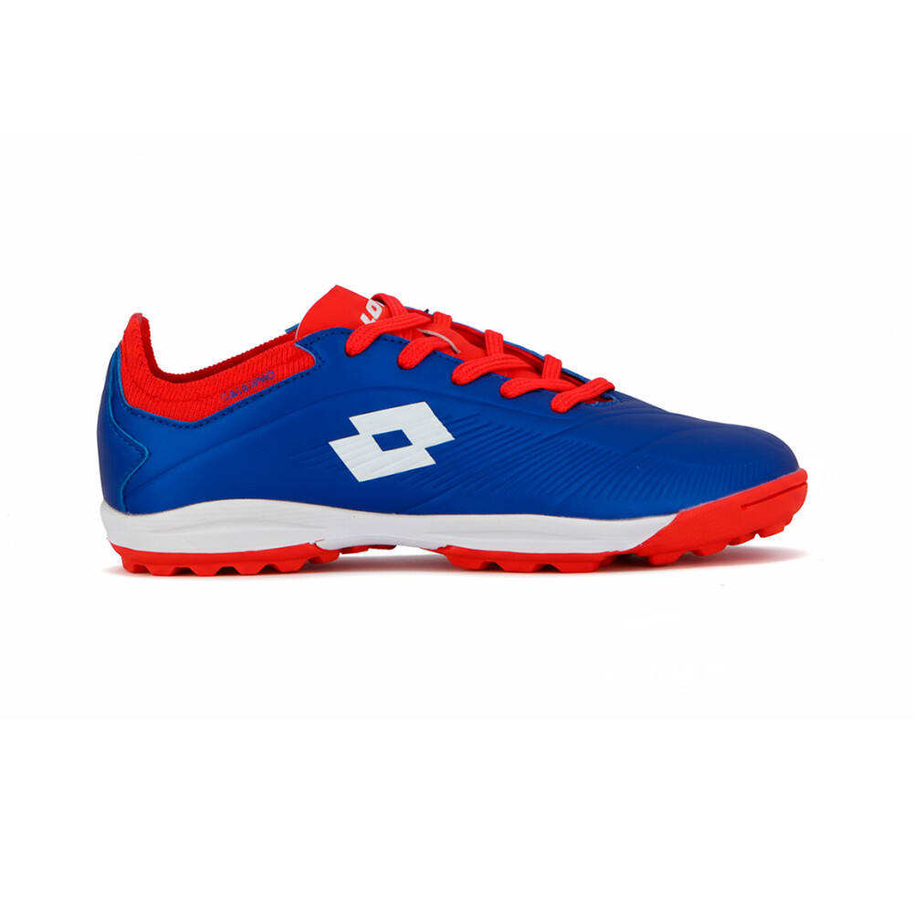 Lotto SALERNO Futbol 5 TF Niño - Azul/Rojo Azul-Rojo