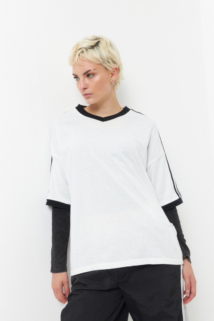 REMERA CALD Blanco