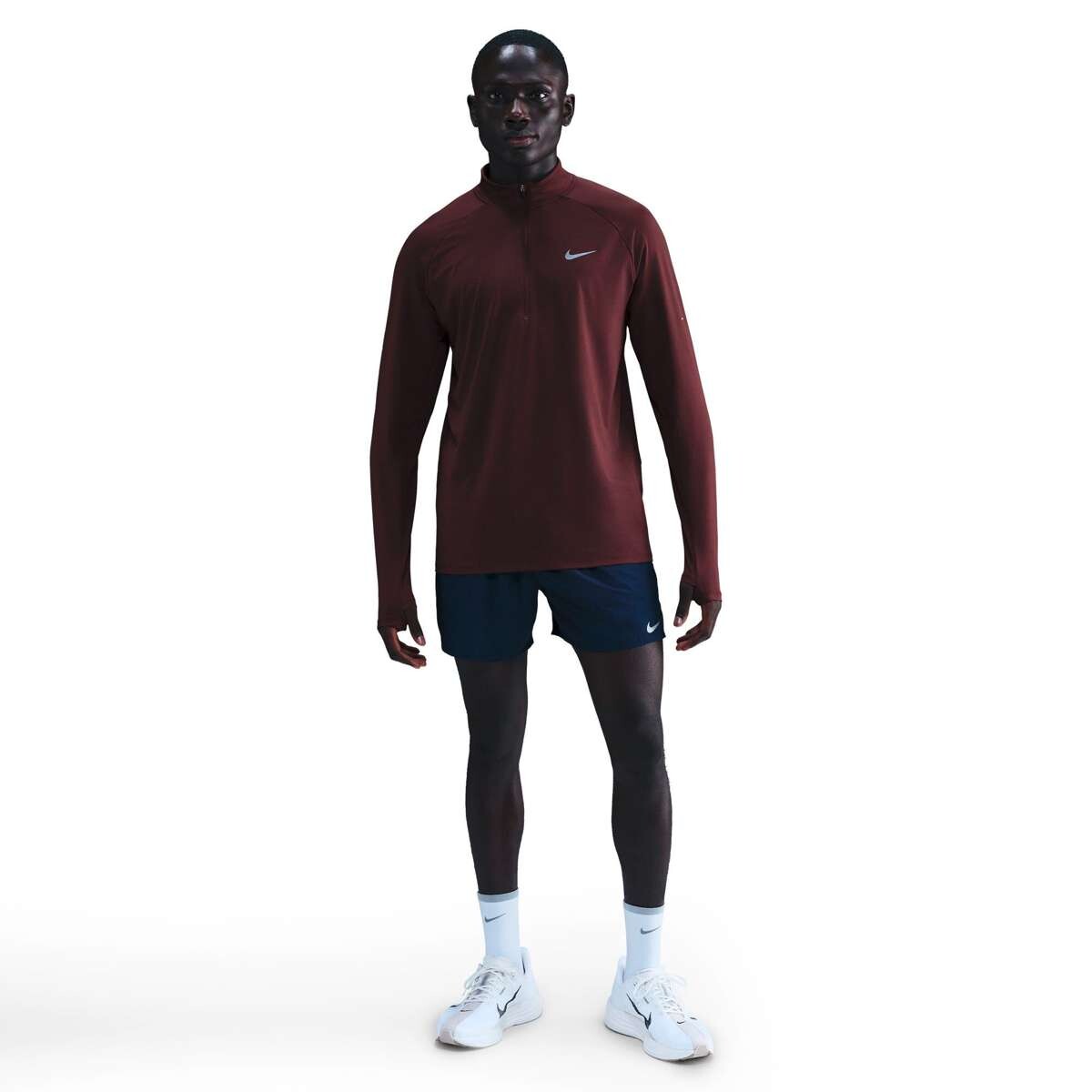 Campera Nike Stride Dri-Fit 1/4-Zip Running Top de Hombre - Rojo 