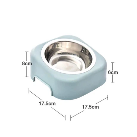 Comedero Pet Verde Melamina Bowls Acero Inoxidable Comedero Pet Verde Melamina Bowls Acero Inoxidable