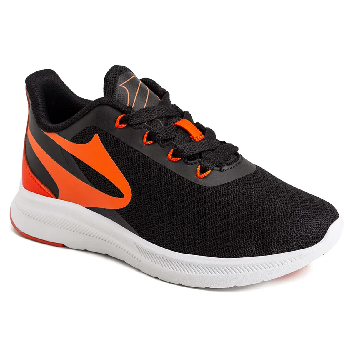 Calzado Topper Vr Speed Champión Deportivo Infantil - Negro-Naranja 