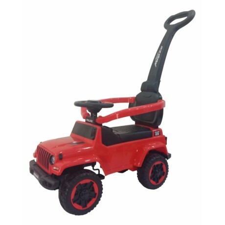 Buggy infantil Bebesit 4x4 con guía y halo de seguridad - Azul Rojo