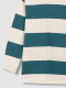 Polo Rayas Verde