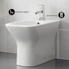 Bidet Lenna Blanco Dmc 54x34x40 Bidet Lenna Blanco Dmc 54x34x40