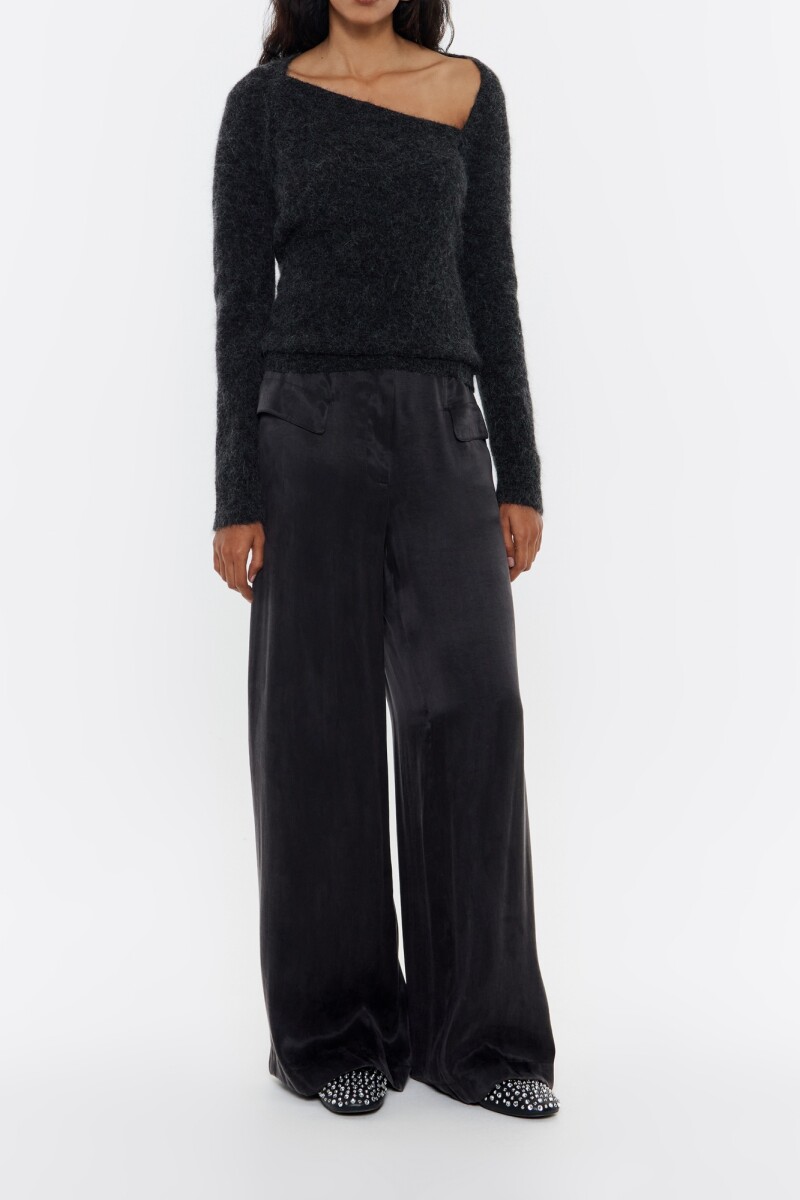 PANTALON FLUIDO Negro