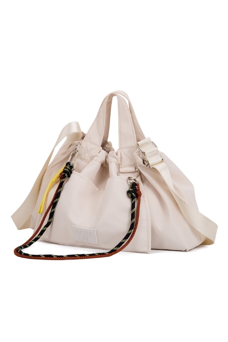 Cartera Las Oreiro Beige