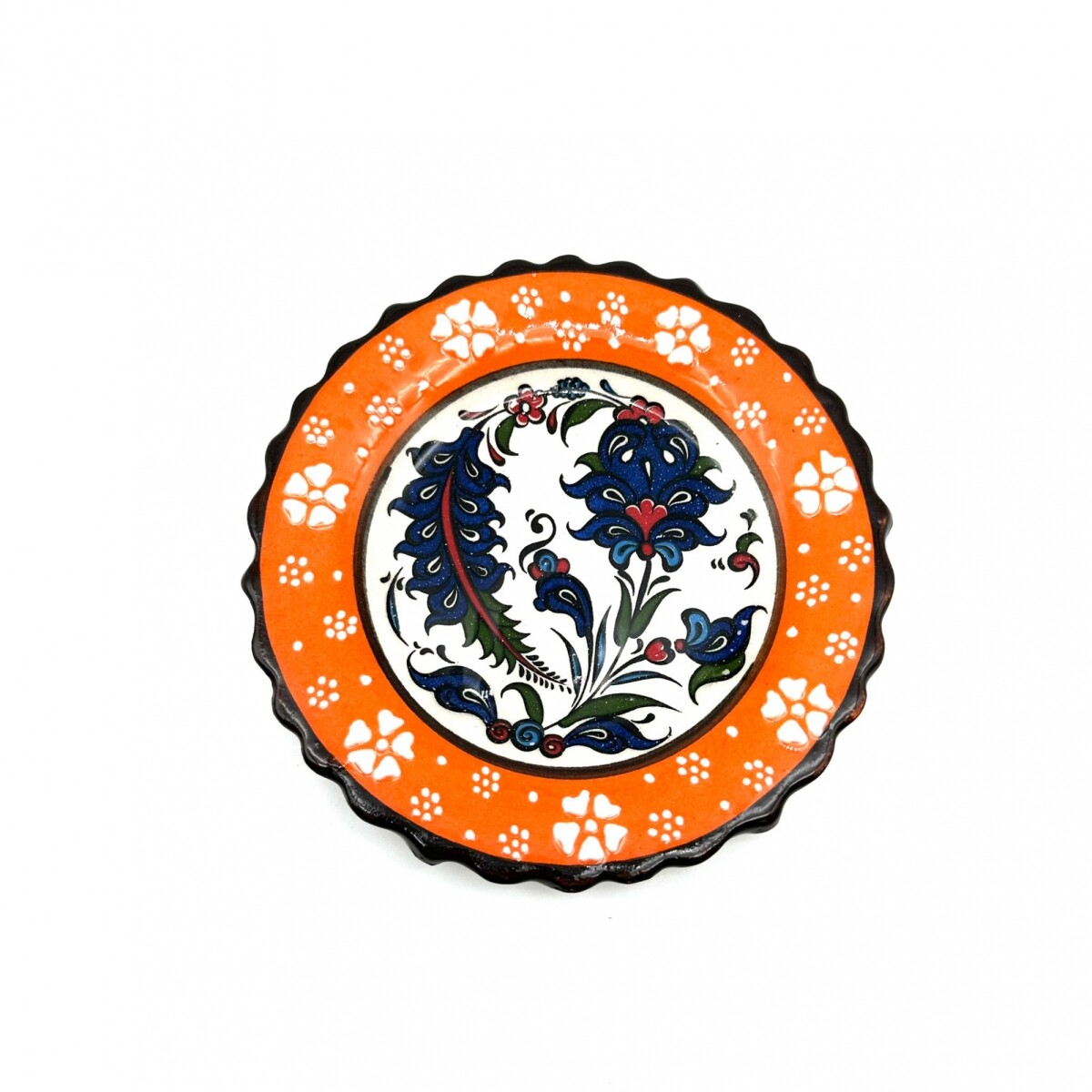 Platillo de cerámica individual - Naranja 