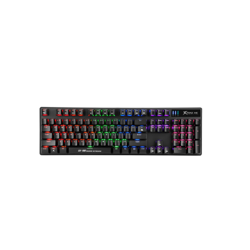 Teclado Gamer XtrikeMe Mecanico Switch Blue GK-980 Con Luz Teclado Gamer XtrikeMe Mecanico Switch Blue GK-980 Con Luz