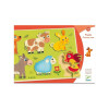 Puzzle relieve granja Djeco Única