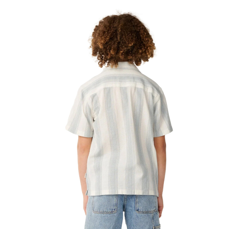 Camisa Rip Curl Classic Surf Weaver - Blanca Camisa Rip Curl Classic Surf Weaver - Blanca
