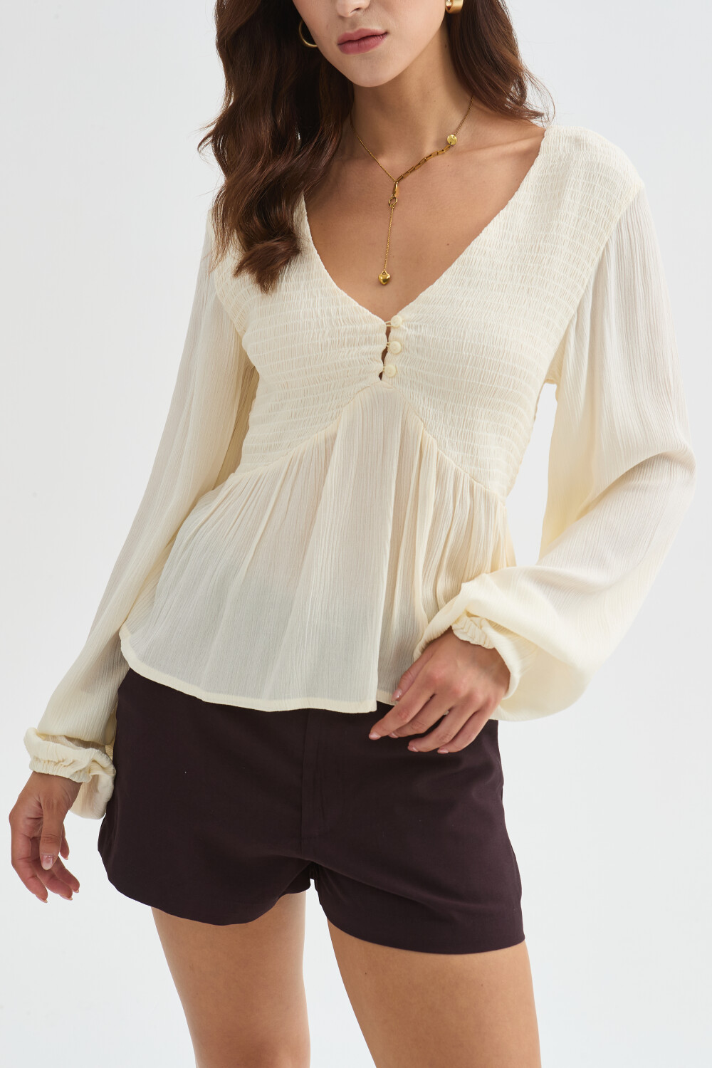 Blusa Pelvi Crudo / Natural