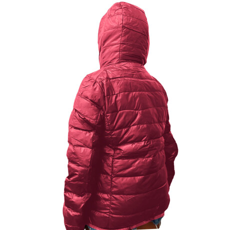 Uzspace Campera Infantil Inflada Liviana Facil Sobre Rosa