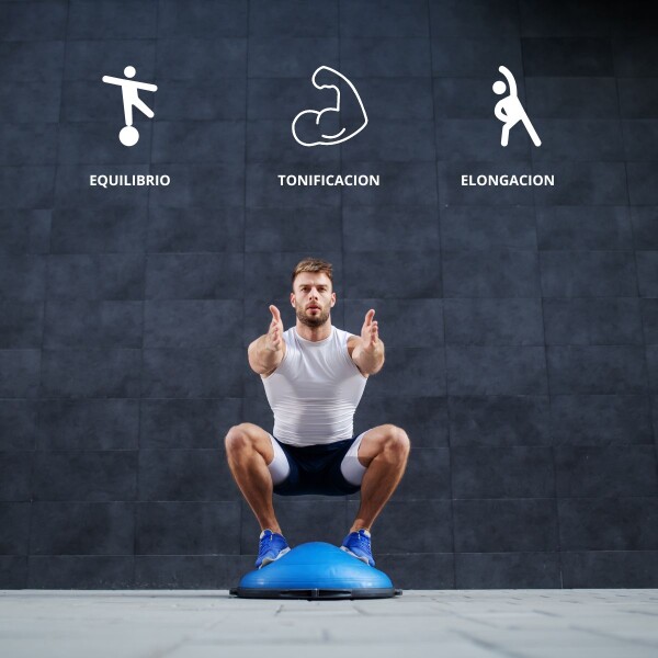 Bosu Media Esfera Disco Balance Y Equilibrio Con Inflador Y Bandas Entrenamiento Funcional Pilates Yoga Imback Bosu Media Esfera Disco Balance Y Equilibrio Con Inflador Y Bandas Entrenamiento Funcional Pilates Yoga Imback