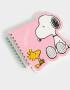 Anotadores Cuadernos y Memos Cuaderno Anillado "snoopy" - Combinacion Multicolor