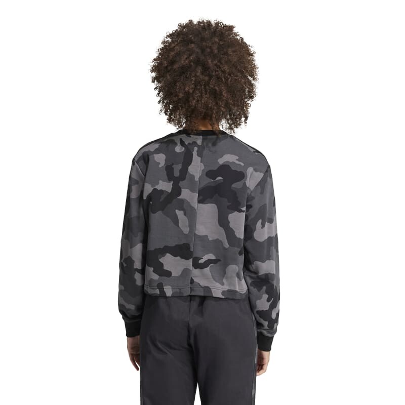 Buzo Adidas Essentials 3 Rayas Negro