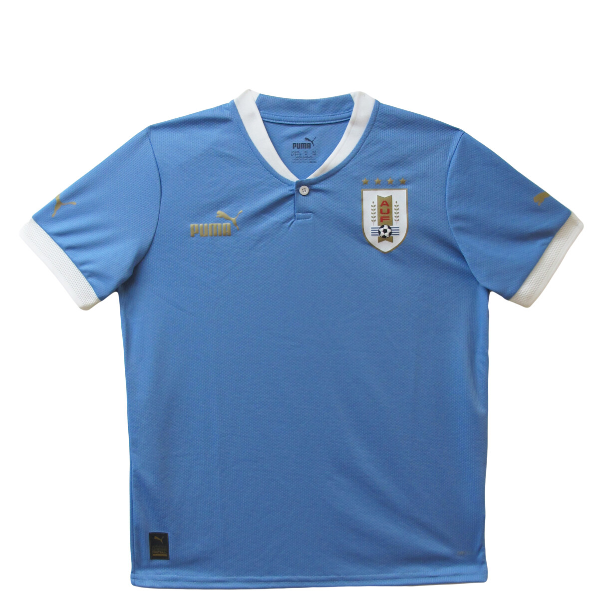 Camiseta Uruguay Kids 22 Puma - Celeste 