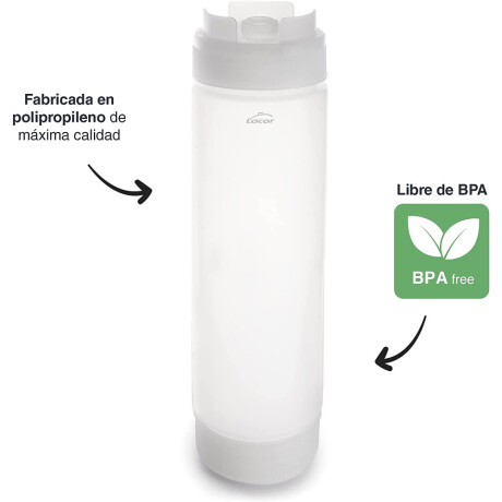 Pomo Push 700 ml transparente Pomo Push 700 ml transparente