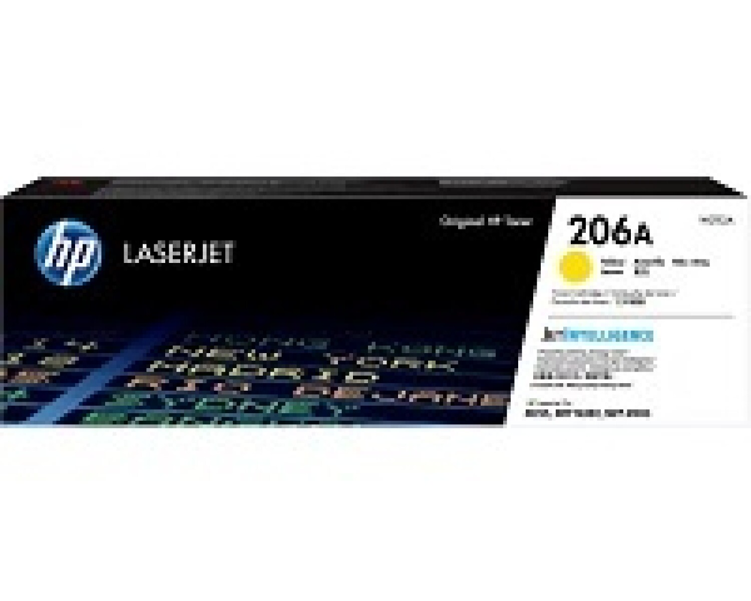 HP 206A - Amarillo - original - LaserJet - cartucho de tóner (W2112A) - para Color LaserJet Pro M255, M283, MFP M282, MFP M283 