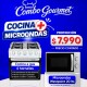 COMBO COCINA + MICROONDAS COMBO COCINA + MICROONDAS