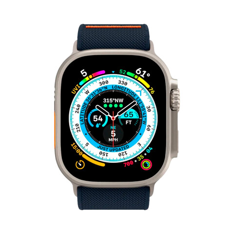 Apple Watch Series (49mm/45mm/44mm/42mm) Watch Band Lite Fit Ultra - Navy Apple Watch Series (49mm/45mm/44mm/42mm) Watch Band Lite Fit Ultra - Navy