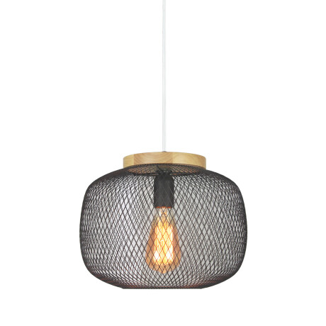LÁMPARA DE TECHO METAL NEGRO LP90671