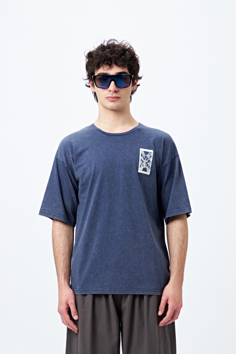 REMERA LUMITA Azul Oscuro