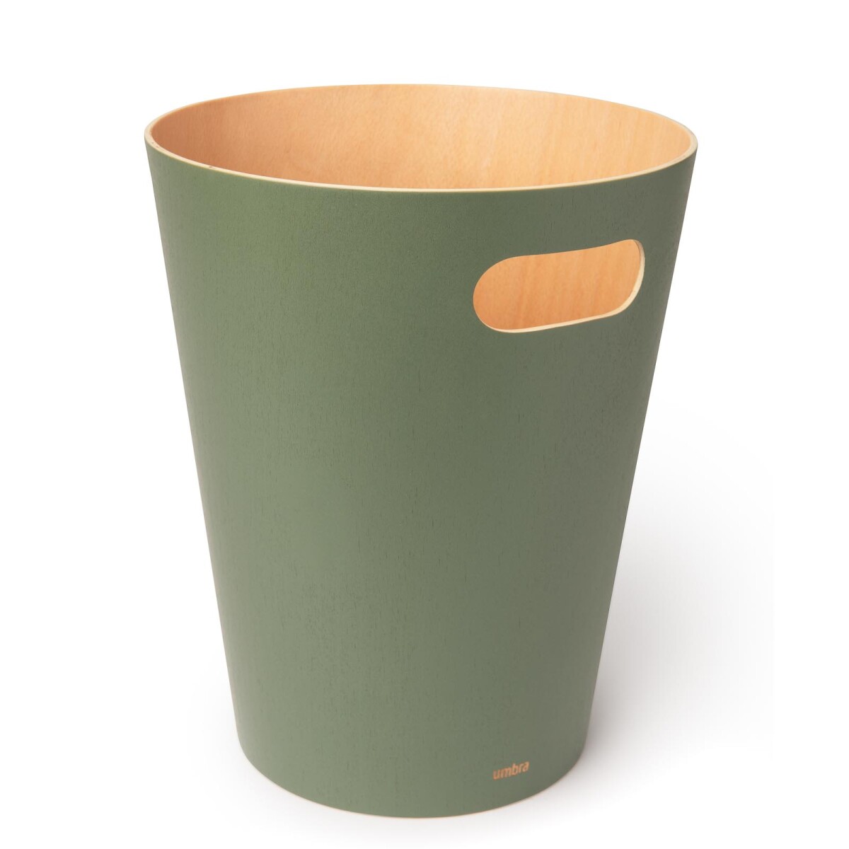 PAPELERA - MADERA VERDE WOODROW 