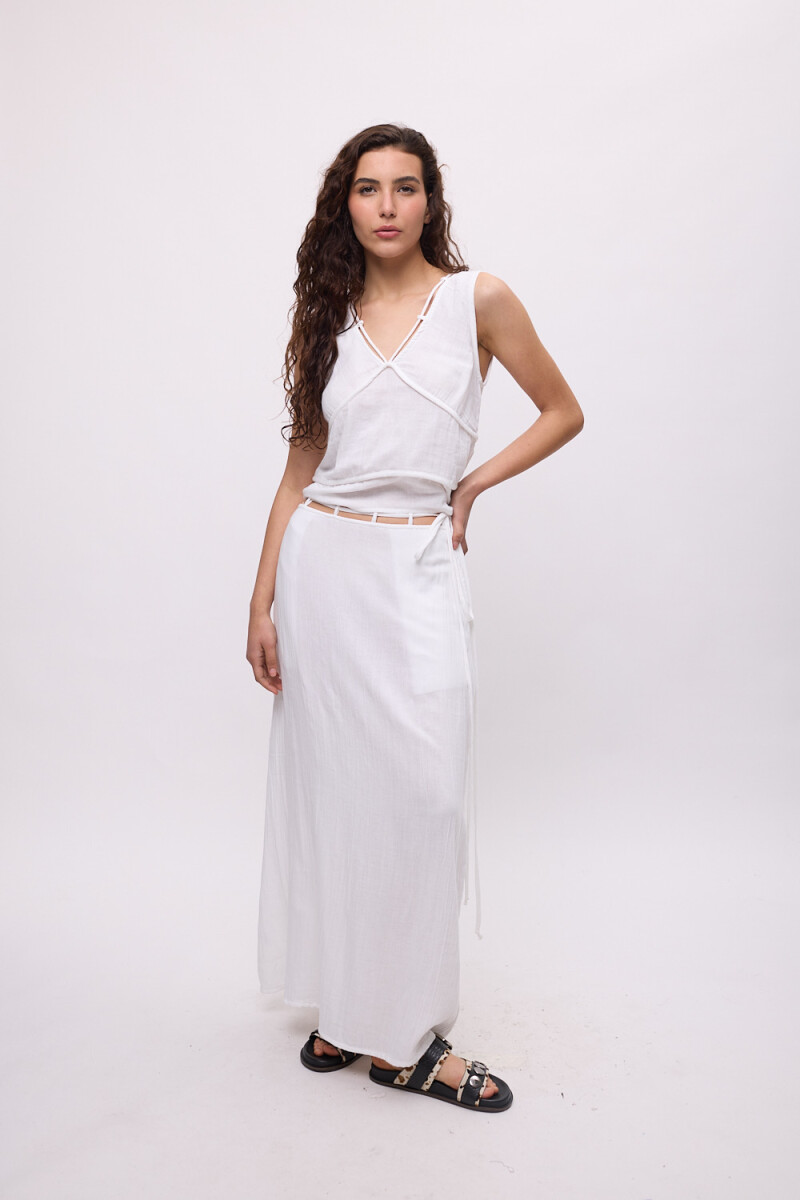 Top Malú Blanco