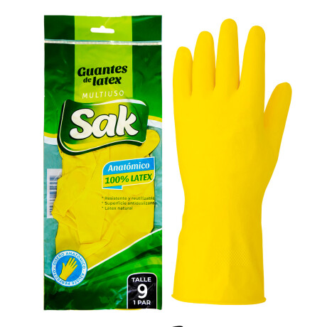 Guantes de latex Sak talle L Guantes de latex Sak talle L