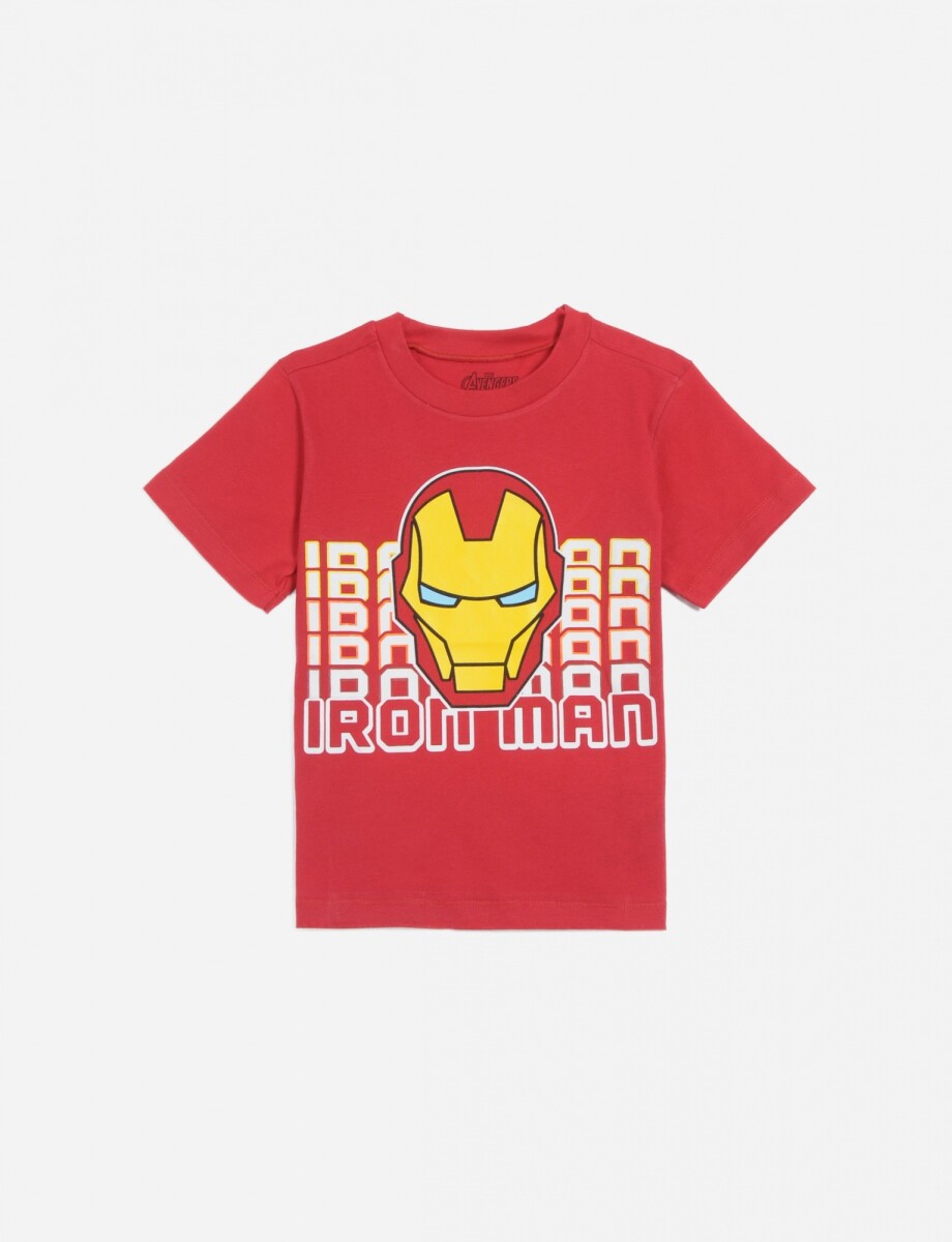 Remera niño Avengers - Rojo 