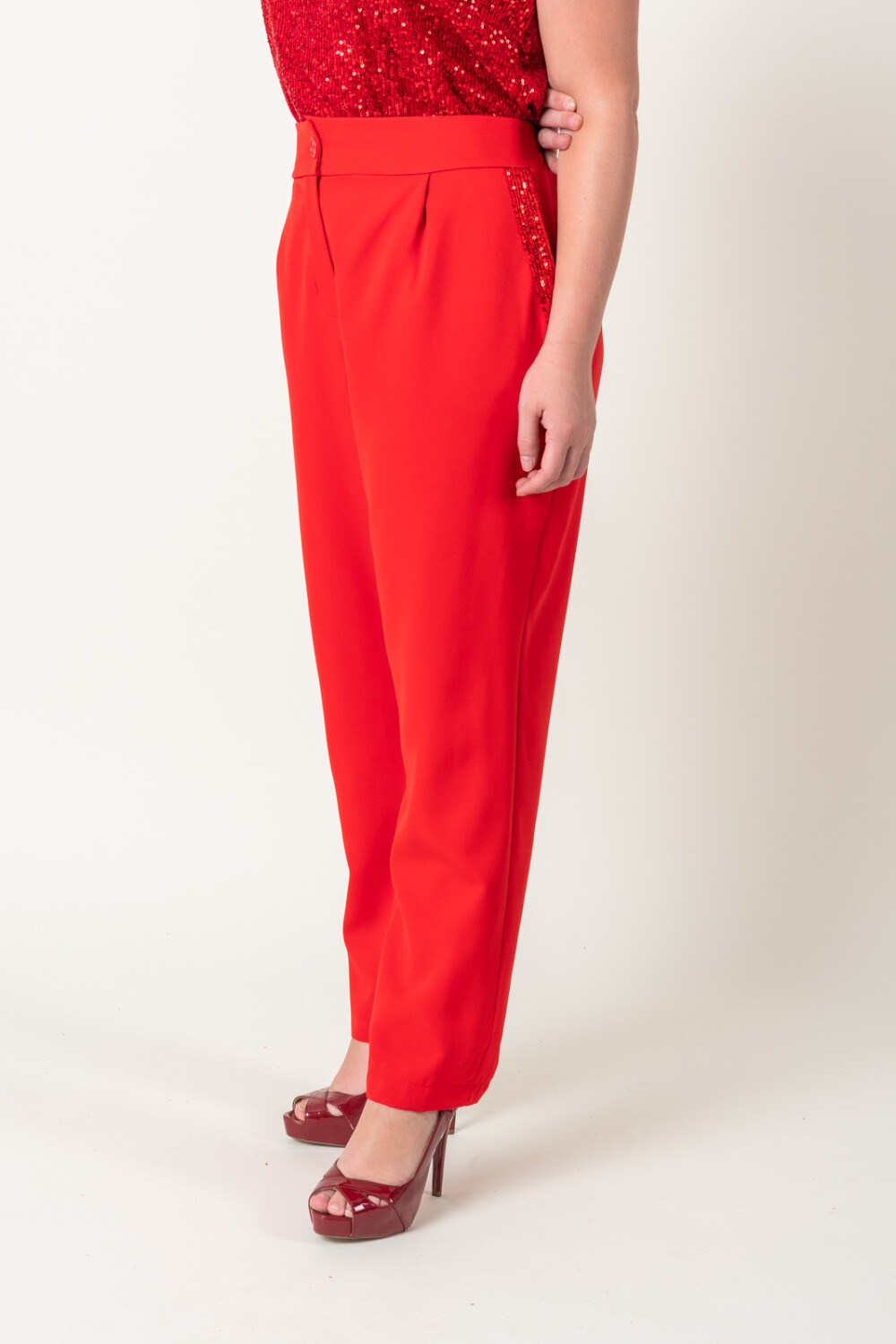 PANTALON IMANI Rojo