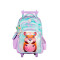 Mochila FOOTY Capibara 18" Con Carro Lila