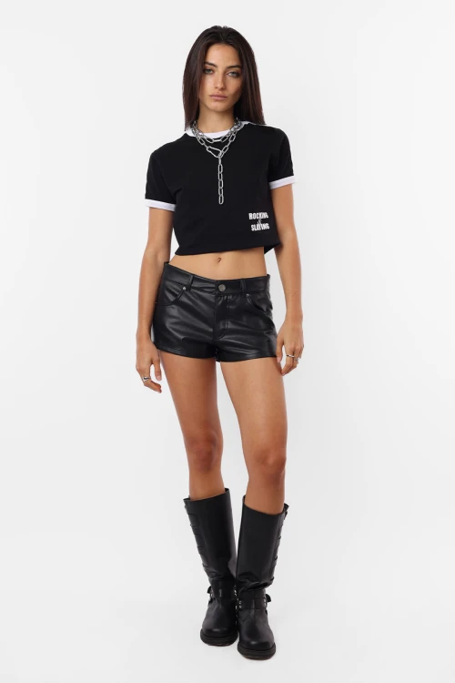 Baby Tee Rocking Negro