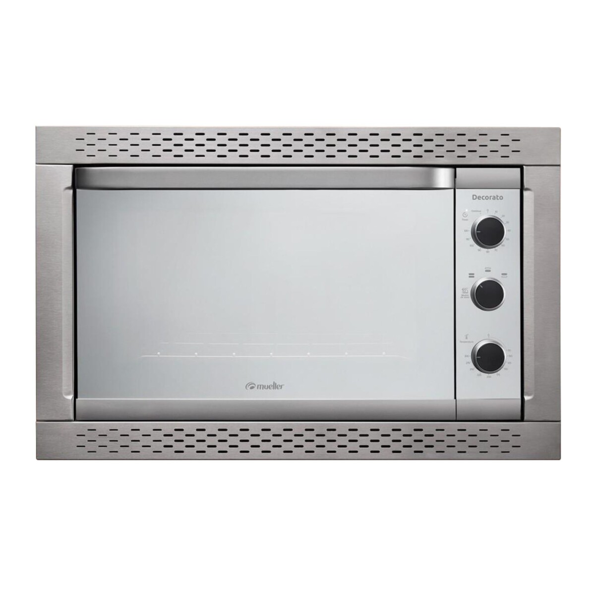 Horno Electrico Mueller Empotrable Decorato Inox 44 litros 