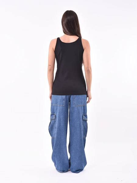 MUSCULOSA INTERIOR NEGRO