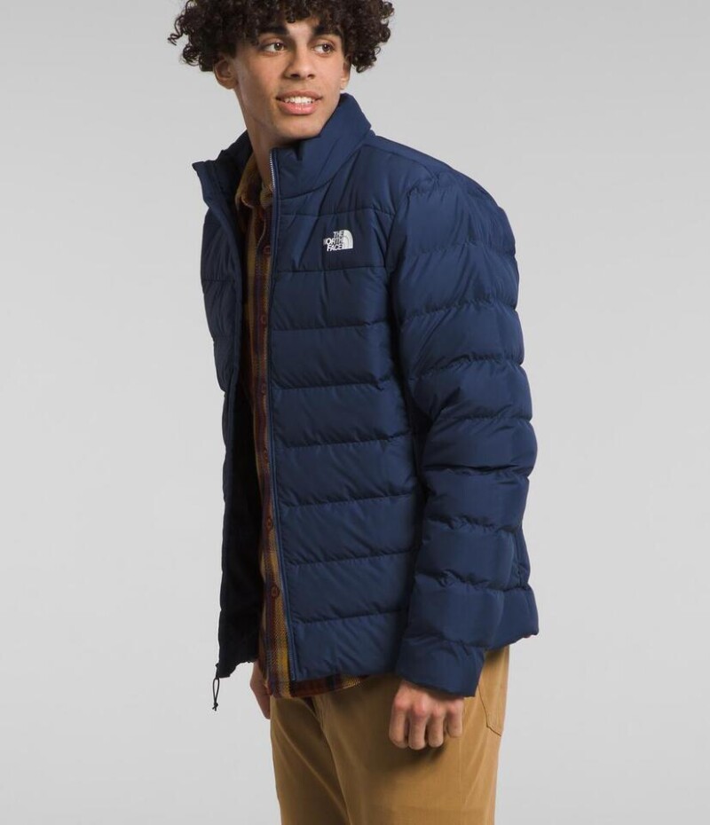Campera de Pluma Aconcagua hombre Summit Navy-npf