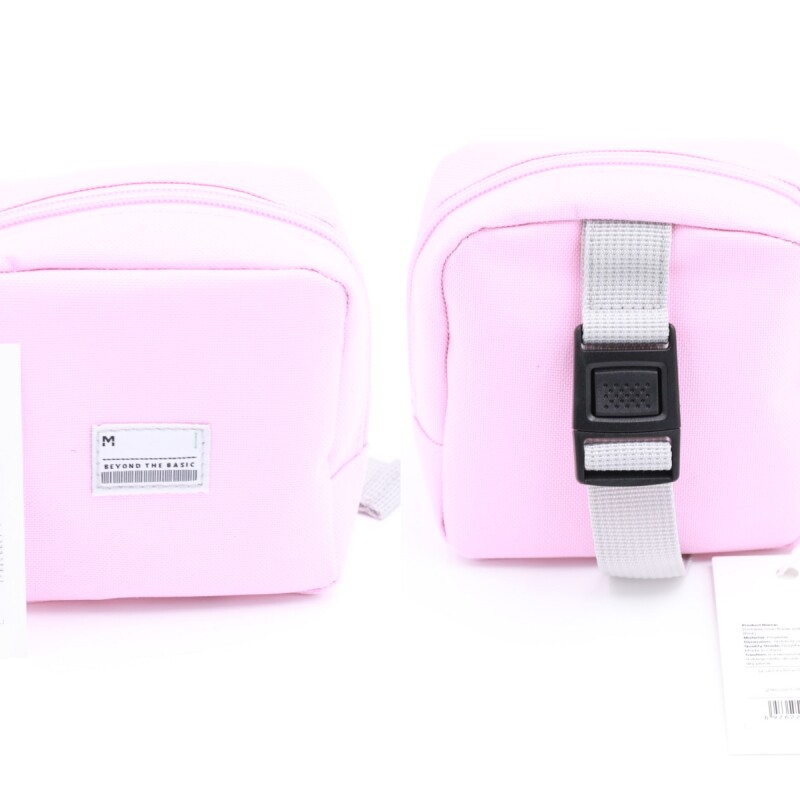MONEDERO PORTÁTIL CON HEBILLA Y CORREA (ROSA) MONEDERO PORTÁTIL CON HEBILLA Y CORREA (ROSA)