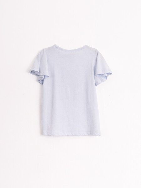REMERA PAU CELESTE