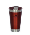 Vaso de Cerveza Stanley con Tapa y destapador 473 ml Cinnamon