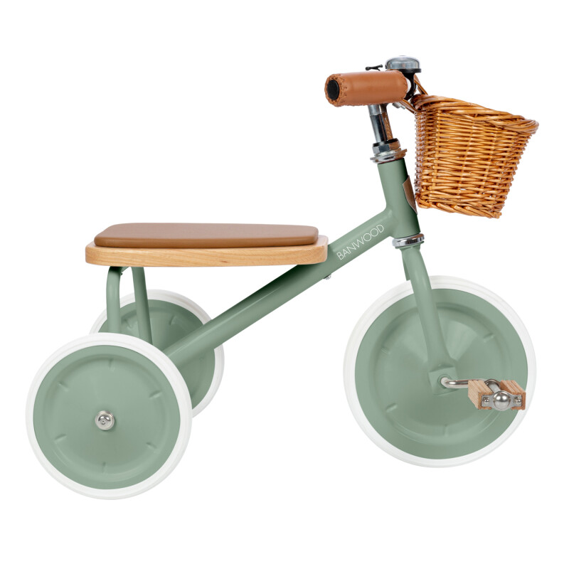 BW-TRIKE Triciclo Para Niños Con Pedales Banwood - Forest