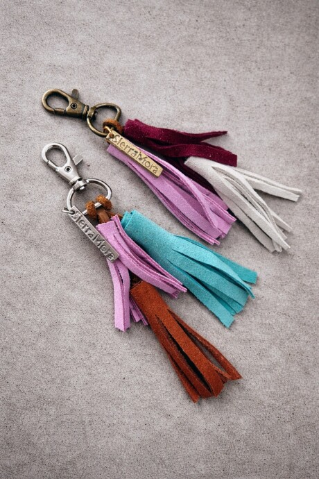 Llavero Flecos Multicolor