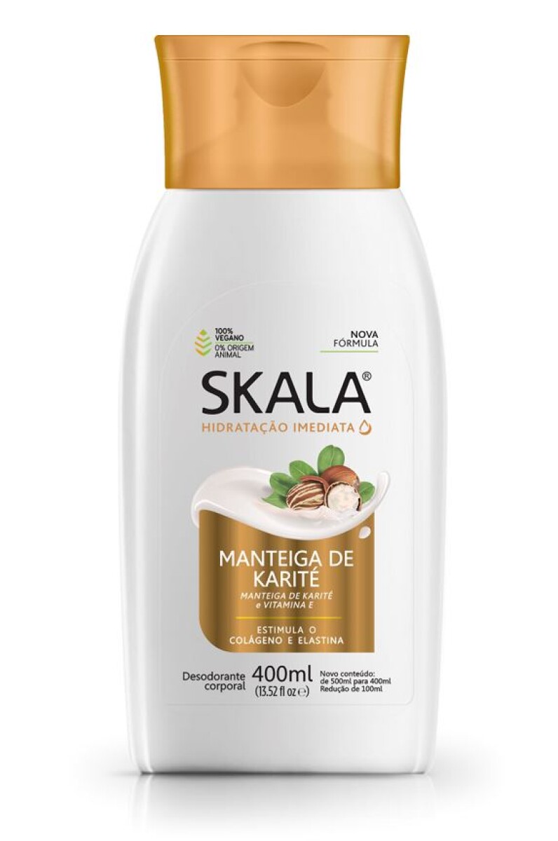 CREMA CORPORAL SKALA HIDRATANTE 400 ML MANTECA DE KARITE 