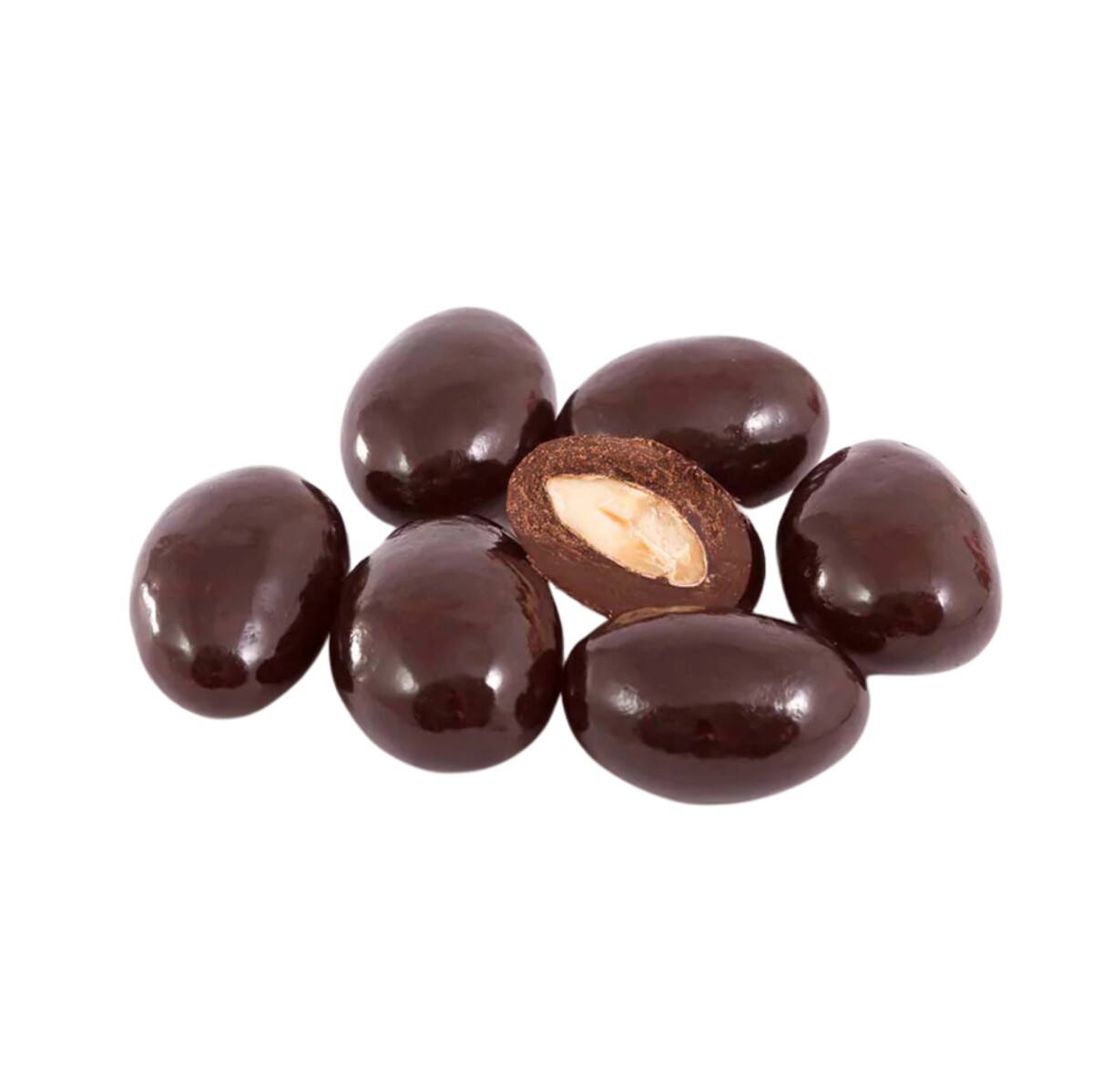 Almendras con chocolate amargo 100g 