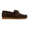 Starsax Zapato Nautico De Cuero Tabaco