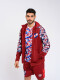 CAMPERA PRO TRAINING CAMO Nacional Hombre Beige, ordeaux