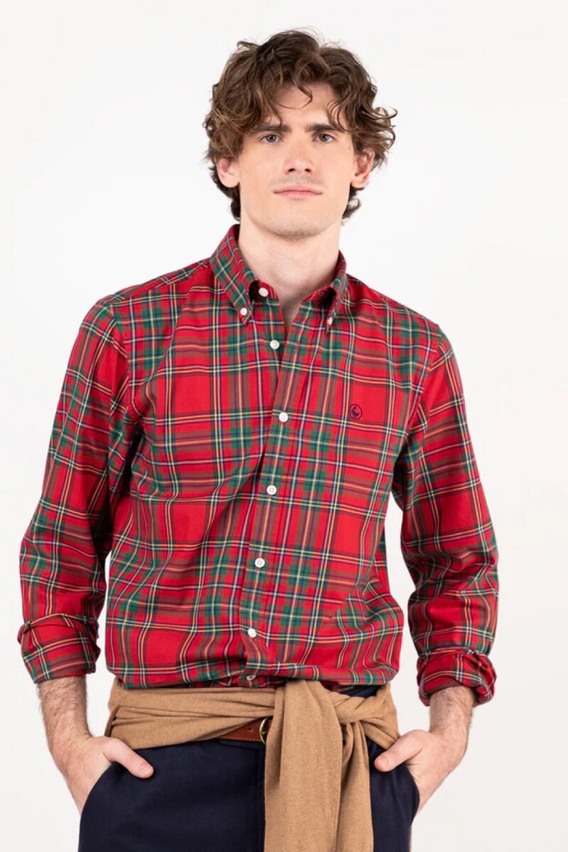 Camisa Tartan Roja