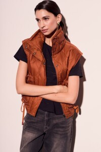 Chaleco Reversible Marron