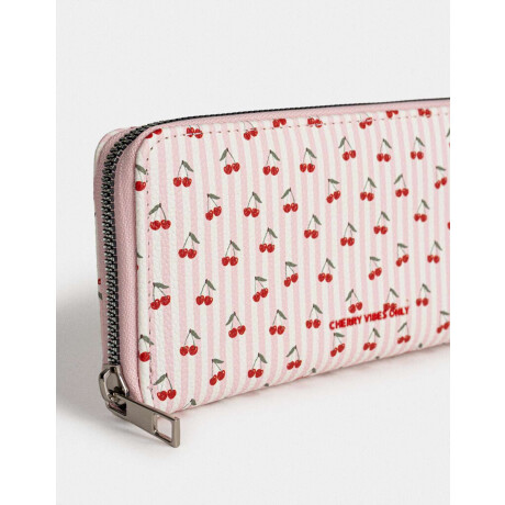 Billetera Fichero Estampado Rayas