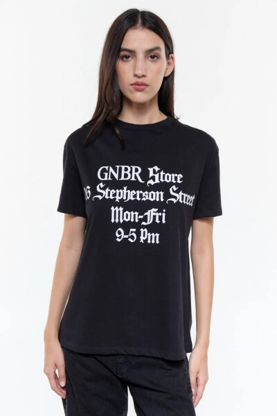 REMERA HARRY Negro