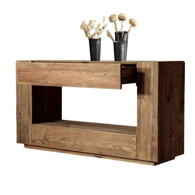 CONSOLA DE ARRIME MESA DE LIVING AUXILIAR MADERA MACIZA - LÍNEA RÚSTICA CONSOLA DE ARRIME MESA DE LIVING AUXILIAR MADERA MACIZA - LÍNEA RÚSTICA